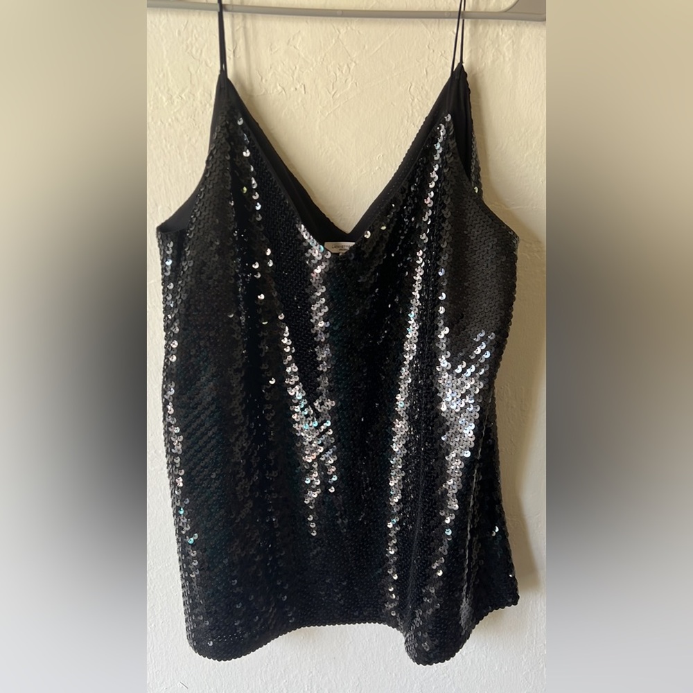 Lafayette 148 Sequin Top